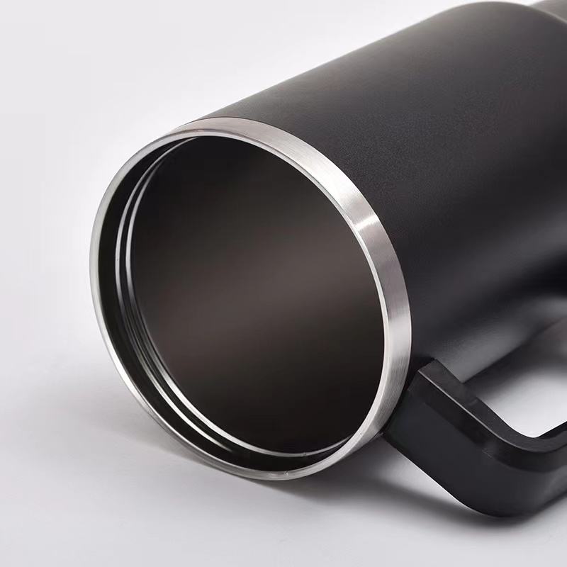 OEM Stainless Steel Travel Cup Thermal Insulated 40oz Tumbler With Handle