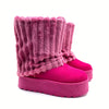 Snow Boots for Women Genuine Suede Leather, Women Shoes